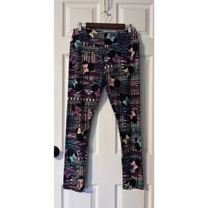LuLaRoe Leggings Disney Minnie Mouse Tall & Curvy Plus Size Disney World Stretch